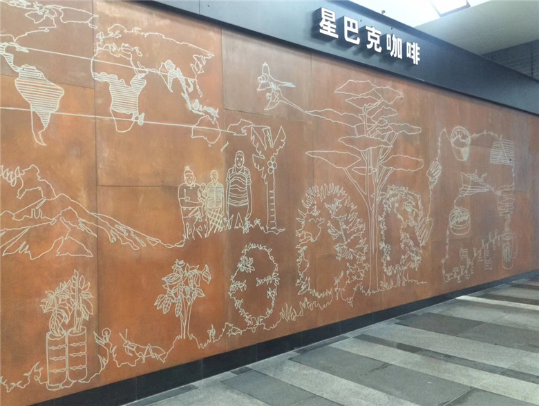 宁波耐候钢幕墙